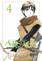 book cover of The Heroic Legend of Arslan 4 by Yoshiki Tanaka|荒川弘