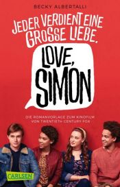 book cover of Love, Simon (Nur drei Worte – Love, Simon) by Becky Albertalli