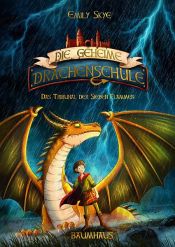 book cover of Die geheime Drachenschule - Das Tribunal der Sieben Flammen by Emily Skye