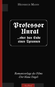 book cover of Heinrich Mann: Professor Unrat by Хайнрих Ман