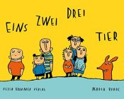 book cover of Eins zwei drei Tier by Nadia Budde