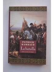 book cover of La Batalla by Patrick Rambaud