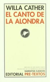 book cover of El canto de la alondra by Willa Cather