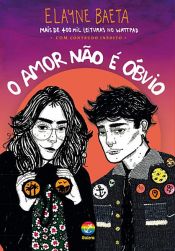 book cover of O amor não é óbvio by Elayne Baeta