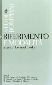 book cover of Riferimento e modalità by unknown author