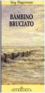 book cover of Bambino bruciato by Stig Dagerman