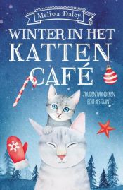 book cover of Winter in het kattencafé by Melissa Daley
