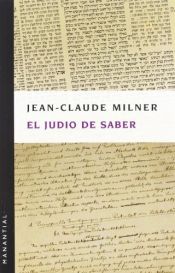 book cover of Judio De Saber, El by Jean-Claude Milner